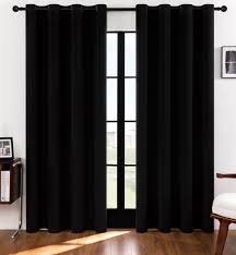 Simple Logistics Black Curtain