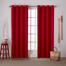 Simple Logistics Elegant Red Curtain